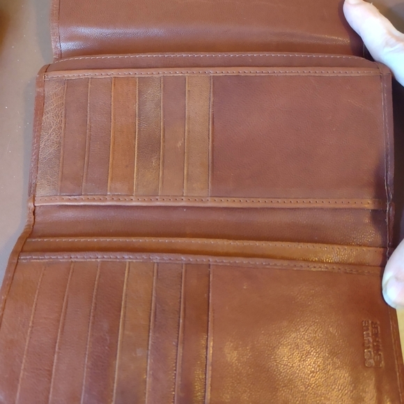 Spikes And Sparrow Genuine Leather Luggage Color Wallet Made In India - Picture 3 of 7